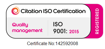 ISO9001 accreditation logo